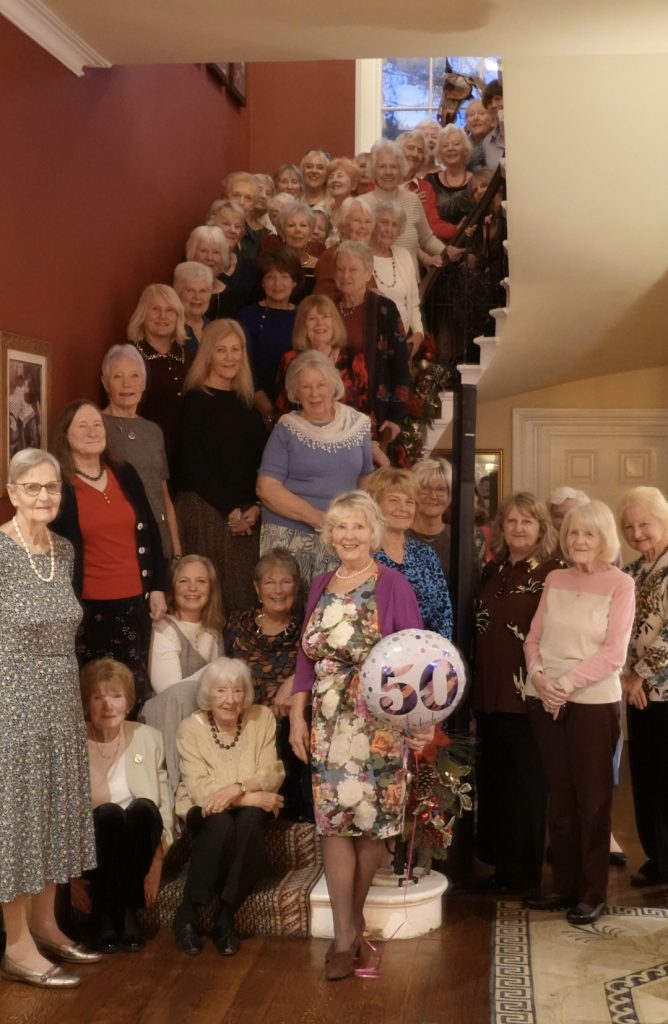 Carolyn Kingdon - 50 years of exercise - group photo